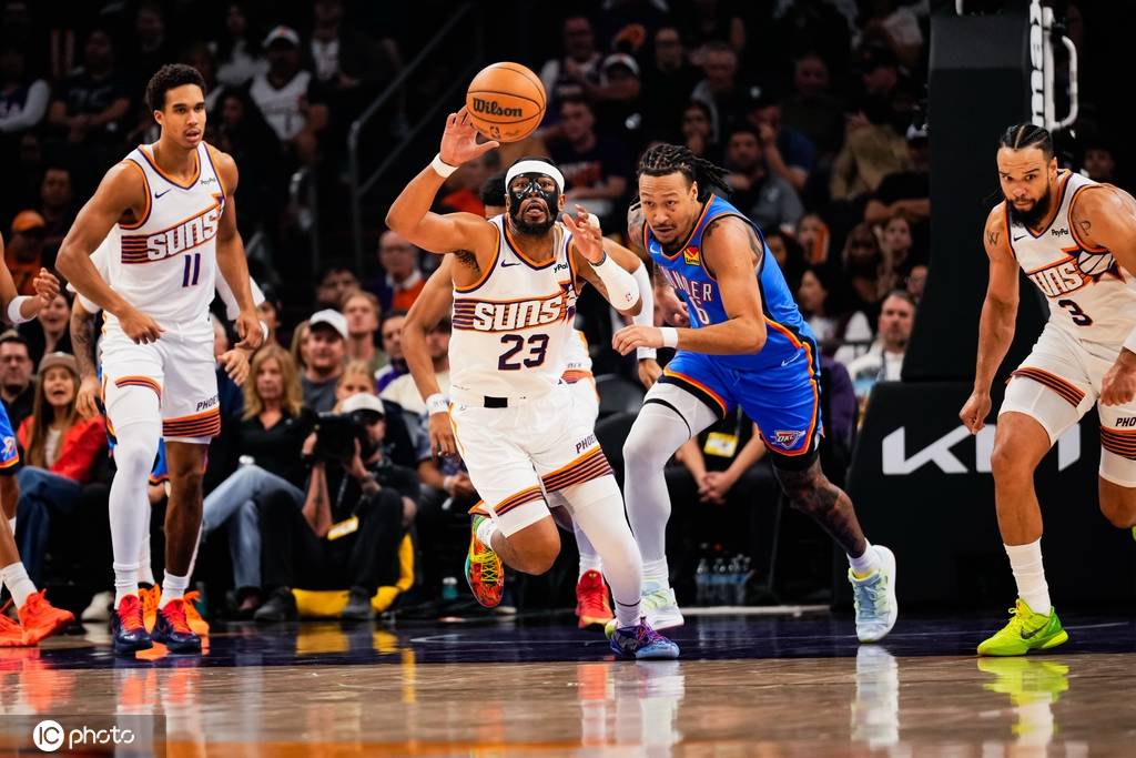 杰伦威廉姆斯28分 雷霆7人得分上双胜太阳